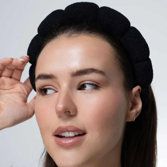 Brushworks Cloud Headband Black
