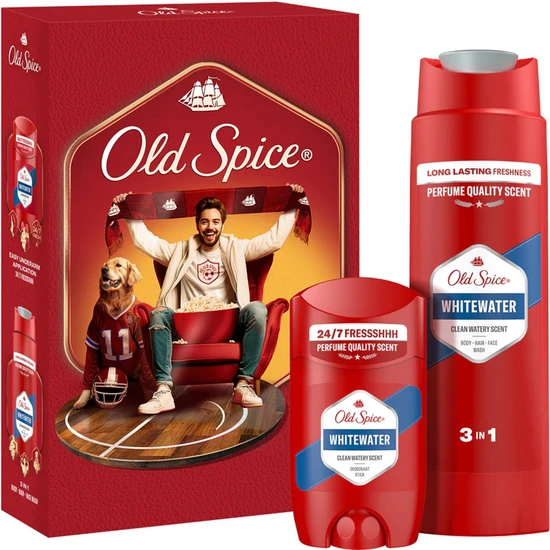 Old Spice Whitewater Sports Fan Gift Set