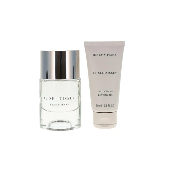 Issey Miyake Le Sel D'Issey Gift Set 50ml Eau De Toilette + 50ml Shower Gel