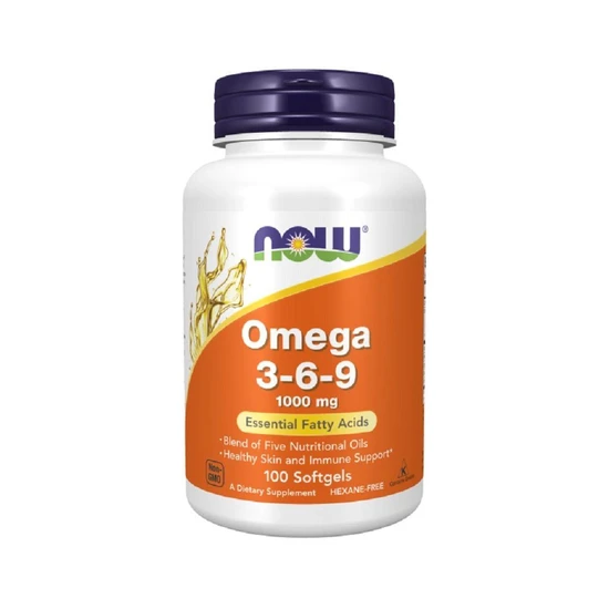 NOW Foods Omega 3-6-9 1000mg 100 Softgels