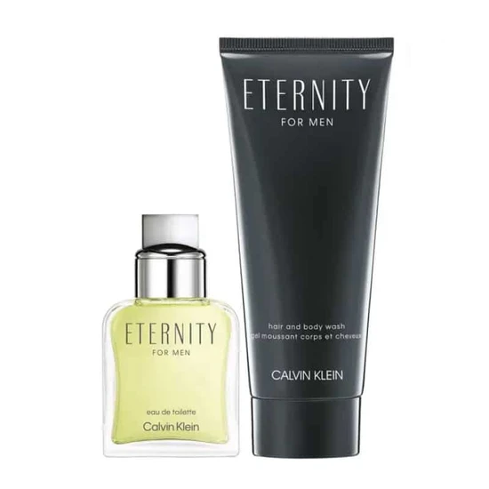 Calvin Klein Eternity For Men Fragrance Gift Set 30ml Eau De Toilette + 100ml Body Wash