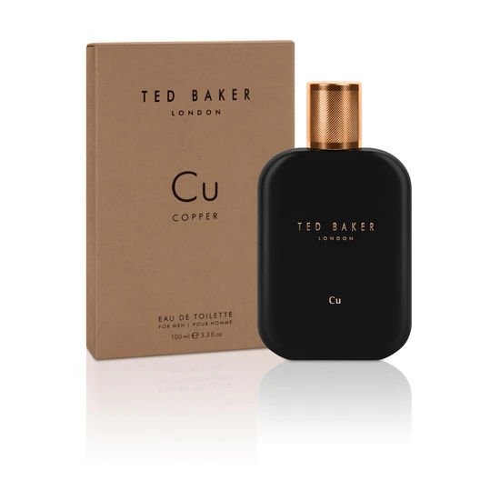 Ted Baker Tonics Cu Copper Eau De Toilette For Him 100ml