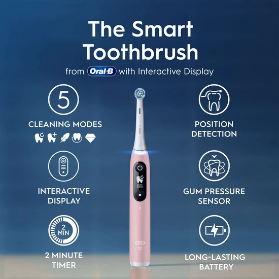 Oral B iO 6 Pink Electric Toothbrush