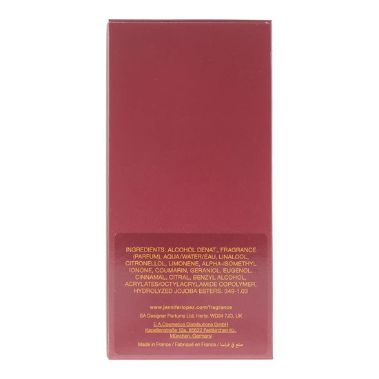 Jennifer Lopez Live Eau De Parfum 50ml