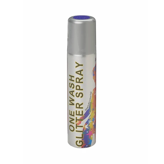 Stargazer Glitter Hairspray Blue