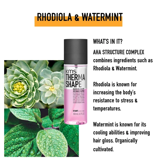 KMS ThermaShape Quick Blow Dry Spray 200ml