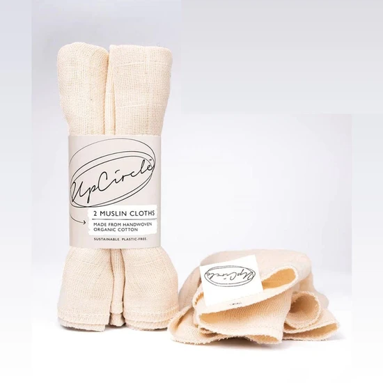 UpCircle Beauty Organic Muslin Cloths