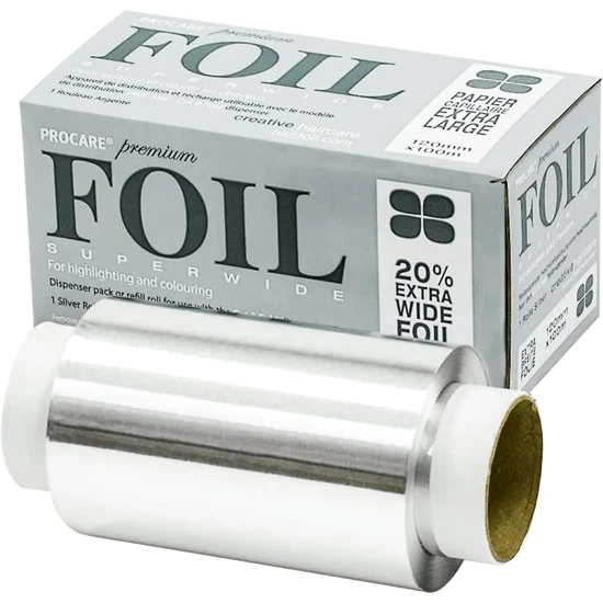 ProCare Professional Foil Silver Roll Silver 100mm x 100m