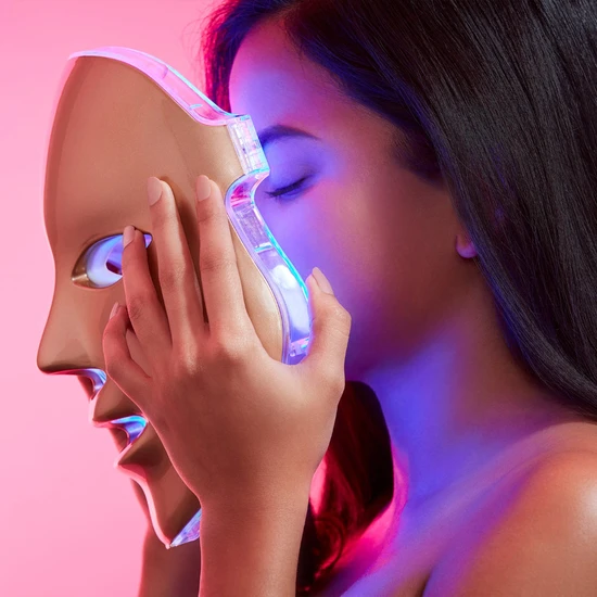 MZ Skin Light-Therapy Golden Facial Treatment Device