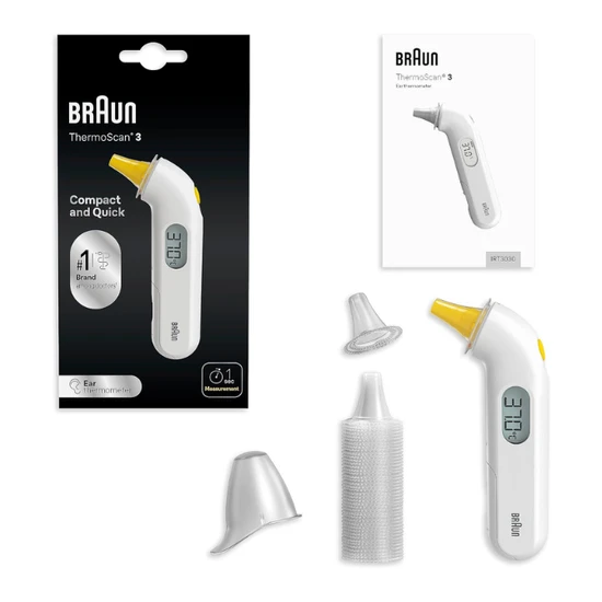 Braun ThermoScan 3 Ear Thermometer 1 Unit