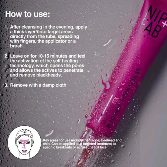 NIP+FAB Salicylic Fix Blackhead Steam Mask 8% 30ml