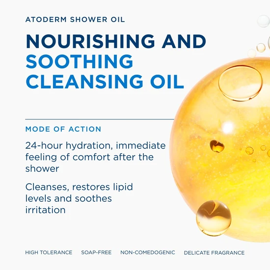 Bioderma Atoderm Huile De Douche Soothing Lipid-Replenishing Cleansing Oil 100ml