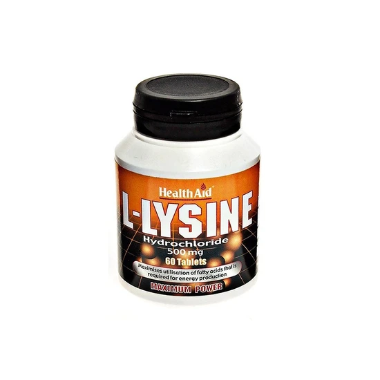 Health Aid L-Lysine 500mg Tablets 60 Tablets