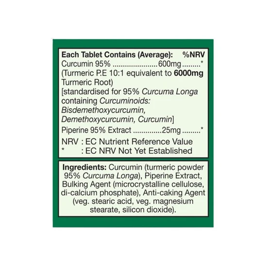 Health Aid Curcumin 3 30 Tablets