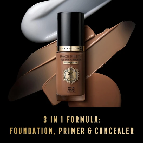 Max Factor Facefinity 3-in-1 Foundation, SPF 20 N75 Golden