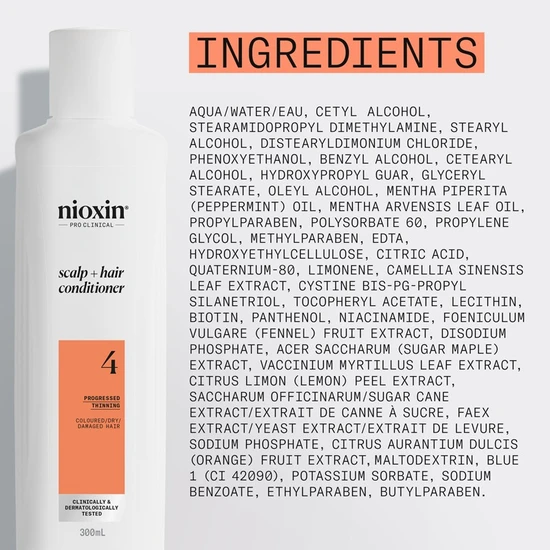 Nioxin System 4 Shampoo 300ml