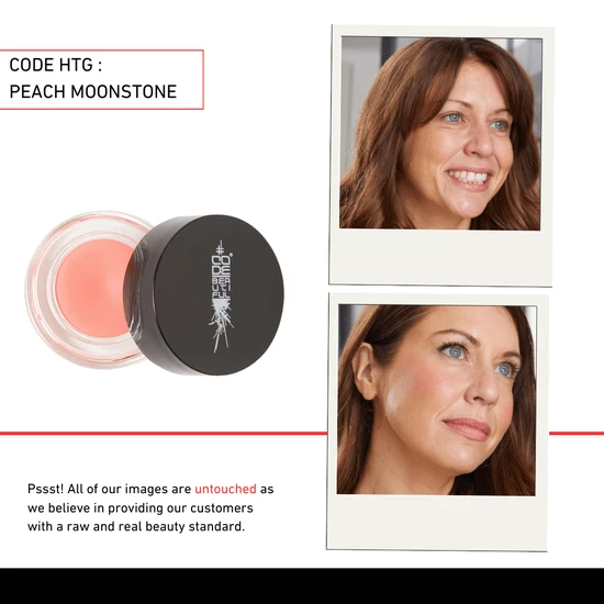 CODE Beautiful CODE HTG Hydrate Tint Glow 2-in-1 Lip & Cheek For Natural Radiance African Ruby