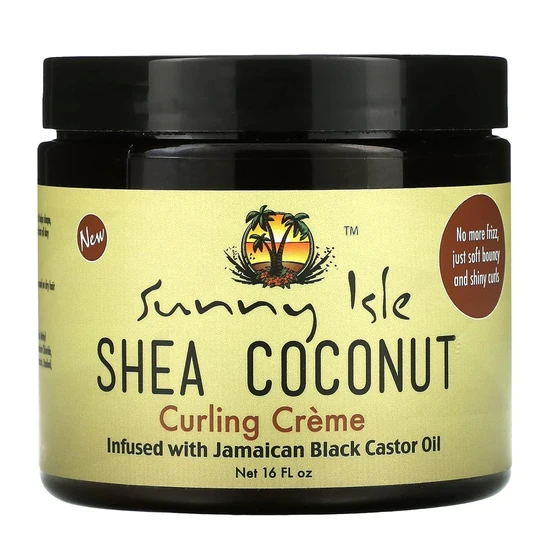 Sunny Isle Shea Coconut Curling Creme 16 OZ