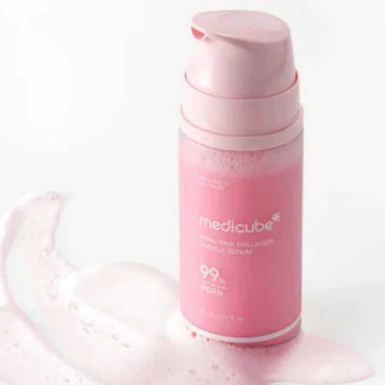 Medicube PDRN Pink Collagen Bubble Serum 95ml