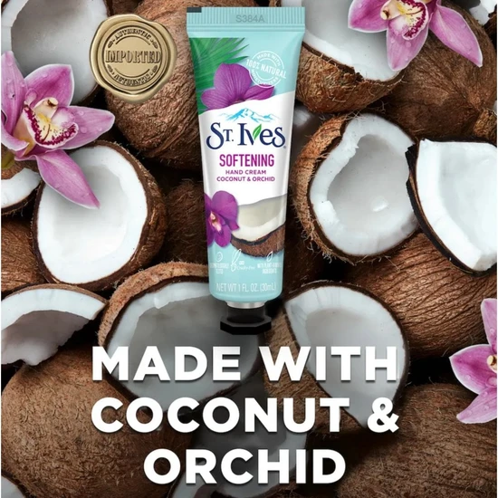 St. Ives Softening Coconut & Orchid Hand Cream 100ml