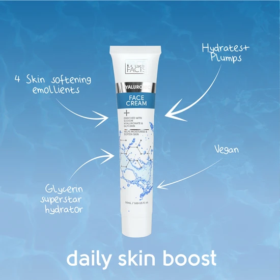 Face Facts Hyaluronic Face Cream 50ml