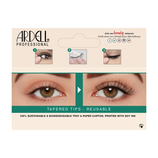 Ardell Eco False Eyelashes 454 Black