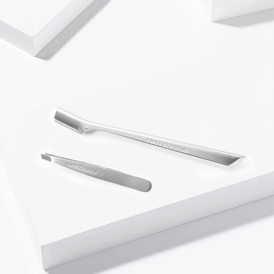 Tweezerman Brow Razor & Mini Tweezer Kit