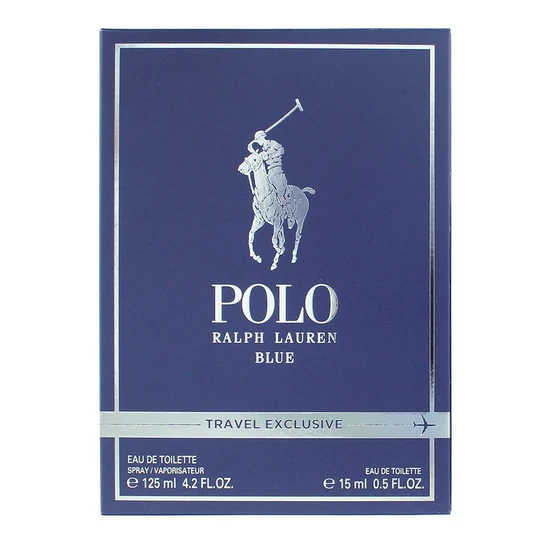 Ralph Lauren Polo Blue Eau De Toilette Gift Set 125ml & 15ml