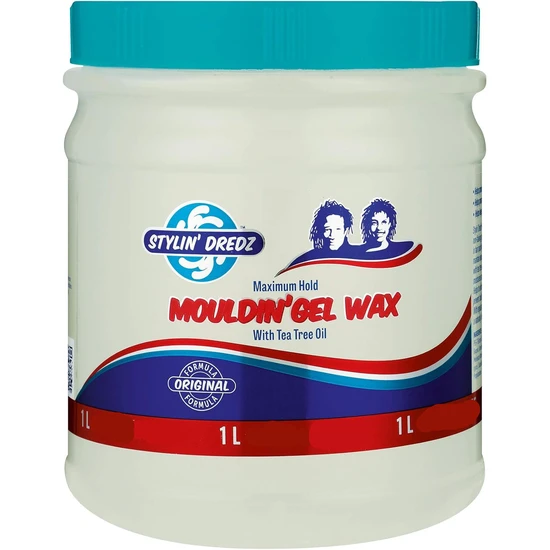 Stylin' Dredz Moulding Gel Wax With Tea Tree Oil 250ml