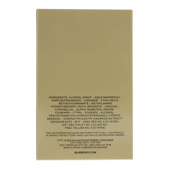 BURBERRY Hero Eau De Toilette 50ml