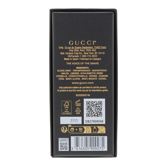 Gucci The Voice Of The Snake Eau De Parfum 100ml