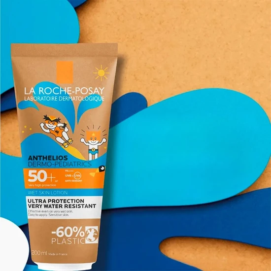 La Roche-Posay Anthelios Dermo Pediatrics Wet Skin Lotion SPF 50 200ml