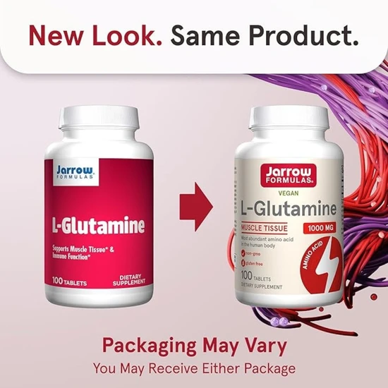 Jarrow Formulas L-Glutamine 1000mg 100 Tabs