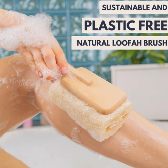 Eco Bath London Natural Loofah Brush