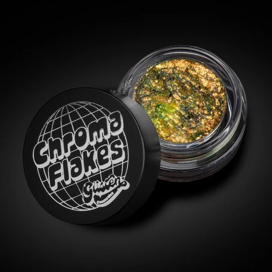 Glisten Cosmetics Gold Rush Chroma Flakes
