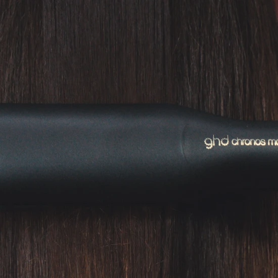 ghd Chronos Max Best Wide Plate Hair Straightener Christmas Gift Set Black