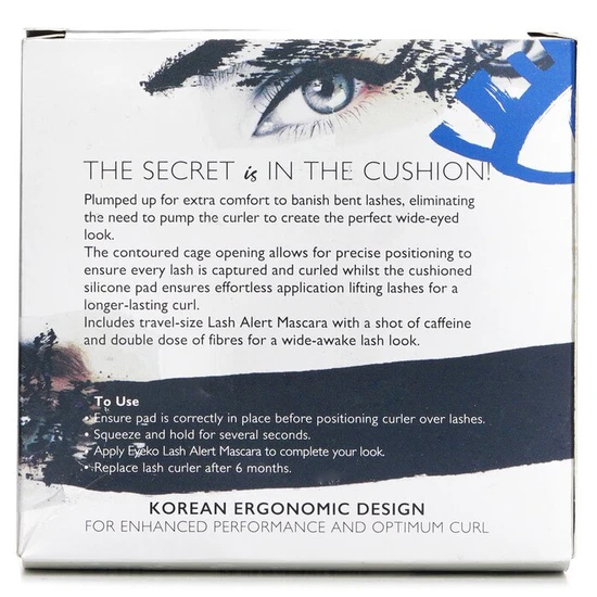 Eyeko Lash Alert Cushion Curler & Mascara Set: Curler + Mascara 2pcs