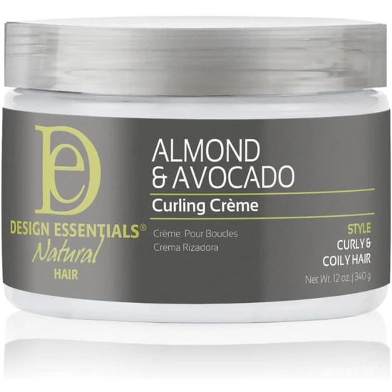 Design Essentials Almond & Avocado Curling Creme 340g