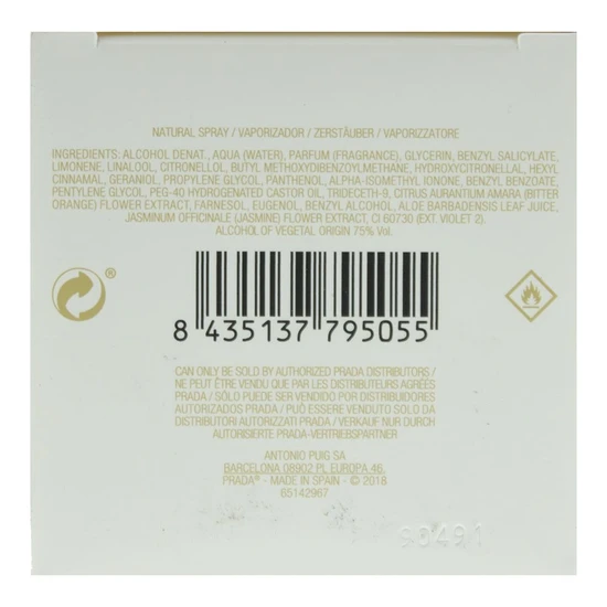 Prada La Femme Water Splash Eau De Toilette 150ml