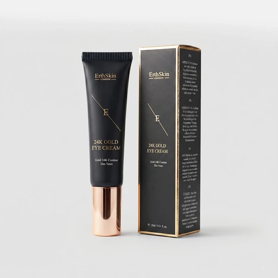 Erth Skin London Under Eye Cream 24k Gold 15ml