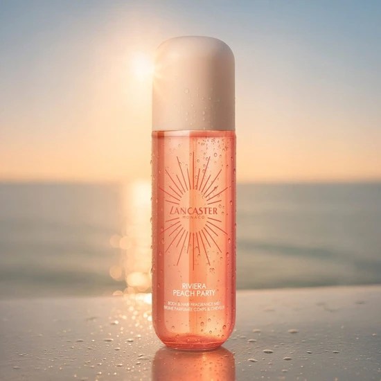 Lancaster Riviera Peach Party Body & Hair Fragrance Mist 236ml
