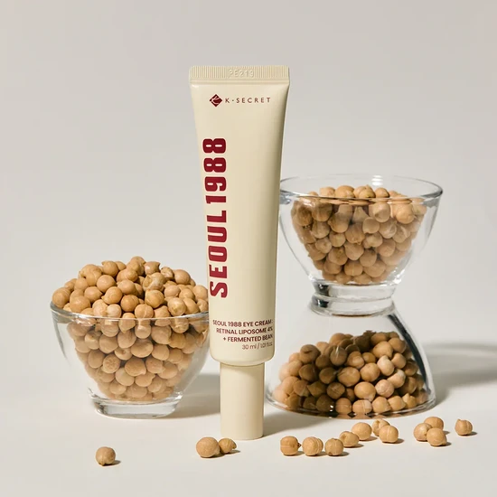 K-Secret Eye Cream: Retinal Liposome 4% + Fermented Bean 30ml