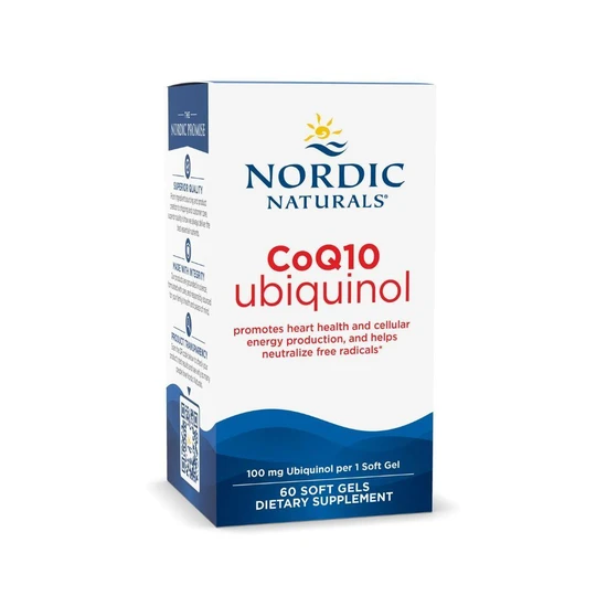 Nordic Naturals Nordic CoQ10 Ubiquinol 100mg - 60 softgels