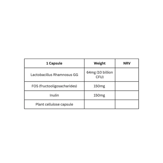 Viridian Synerbio Lactobacillus Rhamnosus GG Capsules 30 Capsules