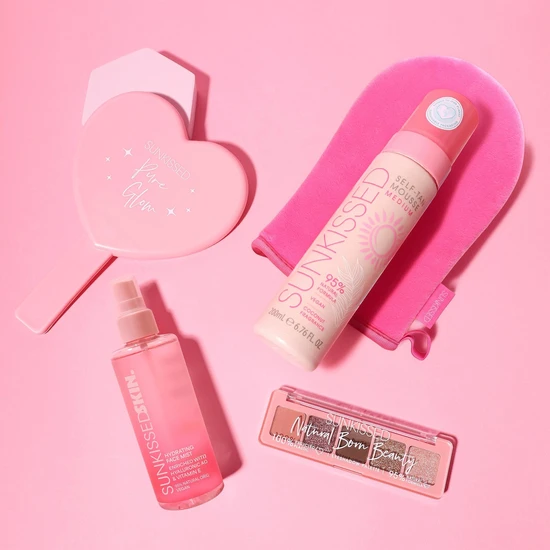 Sunkissed Pure Glow Medium Tanning Gift Set