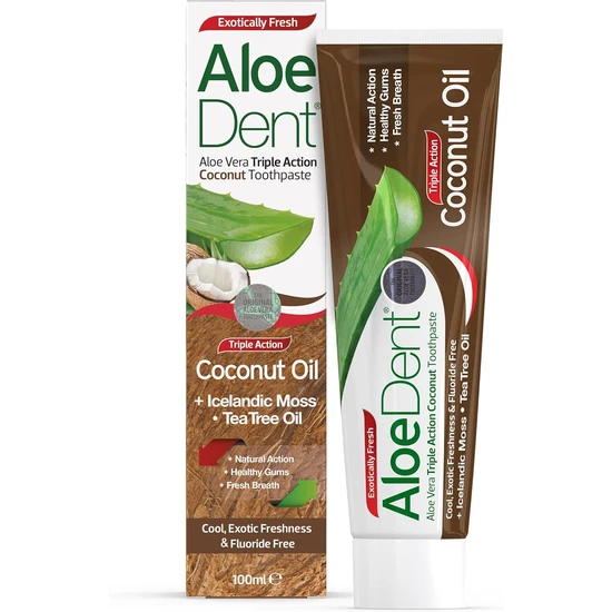 Aloe Dent Aloe Vera Triple Action Coconut Toothpaste 100ml