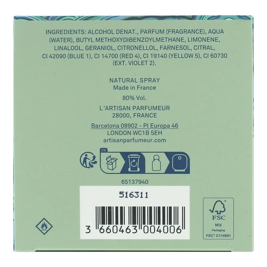L'Artisan Parfumeur Tenebrae 26 Eau De Parfum 75ml