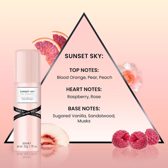 SO...? Miss SO...? Mini Galore Elegant Touch Gift Set 4 x 50ml Body Mist