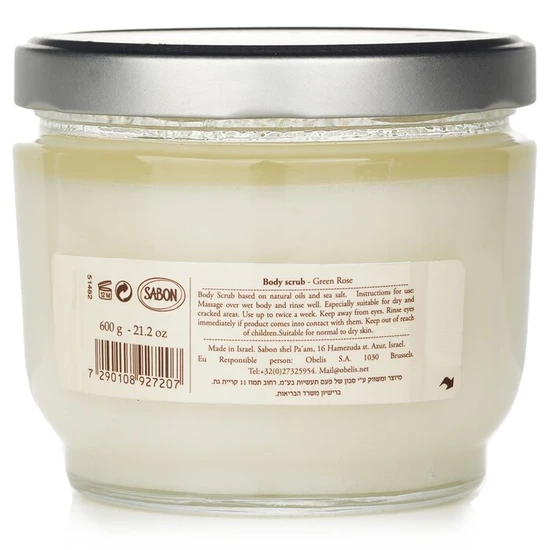 Sabon Body Scrub Green Rose