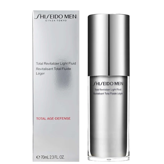 Shiseido Men Total Revitalizer Light Fluid Moisturiser 70ml